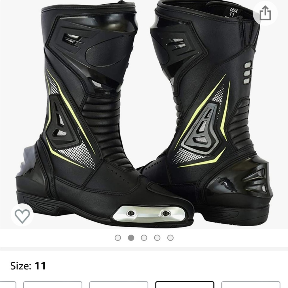 LuxHide motocross motorcycle off-road atv boots size 11 only used once